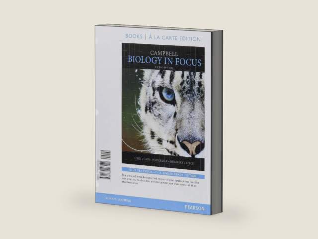 Campbell Biology In Focus, Books a la Carte Plus Mastering Biology with eText -- Access Card Package (2nd Edition) by Lisa A. Urry | barcode:9780134250618 | source:'9780134250618-right-three-quarter.jpg