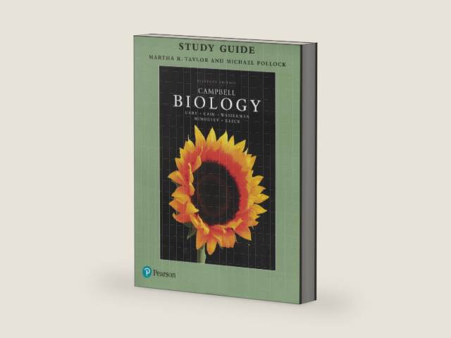 Study Guide for Campbell Biology by Lisa A. Urry | barcode:9780134443775 | source:'9780134443775-right-three-quarter.jpg