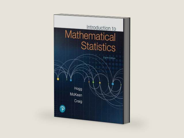 Introduction to Mathematical Statistics (What's New in Statistics) by Robert Hogg | barcode:9780134686998 | source:'9780134686998-right-three-quarter.jpg