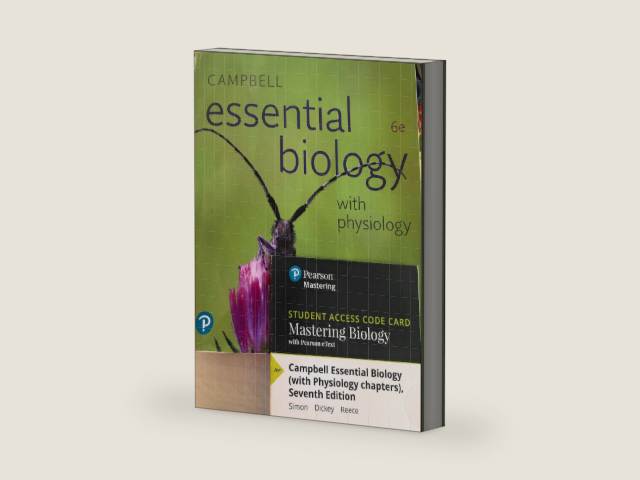 Campbell Essential Biology with Physiology by Eric Simon | barcode:9780134711751 | source:'9780134711751-right-three-quarter.jpg