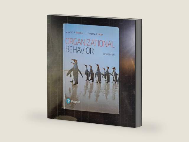 Organizational Behavior by Stephen Robbins | barcode:9780134729329 | source:'9780134729329-right-three-quarter.jpg