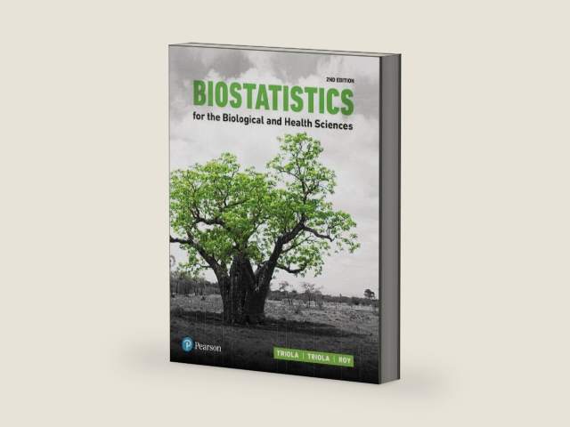 Biostatistics for the Biological and Health Sciences Plus MyLab Statistics with Pearson eText -- 24 Month Access Card Package by Marc Triola | barcode:9780134768342 | source:'9780134768342-right-three-quarter.jpg