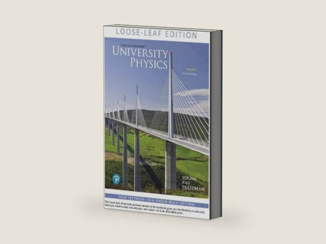 University Physics with Modern Physics, Volume 3 (Chapters 37-44) by Hugh Young | barcode:9780135216736 | source:'9780135216736-right-three-quarter.jpg