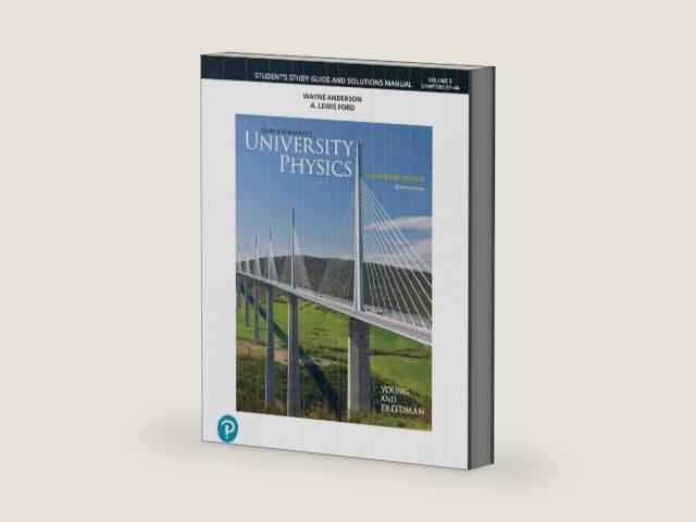 Student Study Guide and Solutions Manual for University Physics with Modern Physics, Volume 3 (Chapters 37-44) by Hugh Young | barcode:9780135592021 | source:'9780135592021-right-three-quarter.jpg