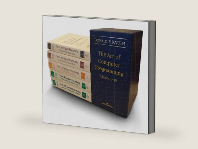 Art of Computer Programming, The, Volumes 1-4B, Boxed Set by Donald Knuth | barcode:9780137935109 | source:'9780137935109-right-three-quarter.jpg