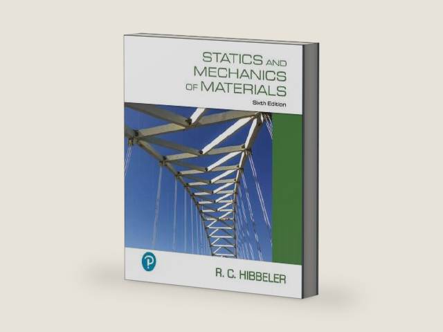 Statics and Mechanics of Materials, 6th edition by Russell C. Hibbeler | barcode:9780137964895 | source:'9780137964895-right-three-quarter.jpg