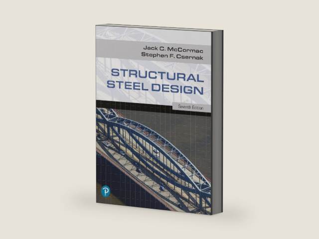 Structural Steel Design by Jack McCormac | barcode:9780137998791 | source:'9780137998791-right-three-quarter.jpg
