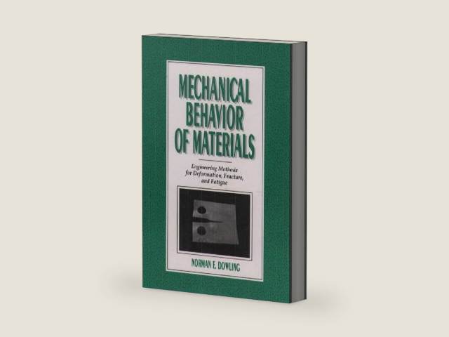 Mechanical Behavior of Materials: Engineering Methods for Deformation, Fracture, and Fatigue (2nd Edition) by Norman E. Dowling | barcode:9780139057205 | source:'9780139057205-right-three-quarter.jpg