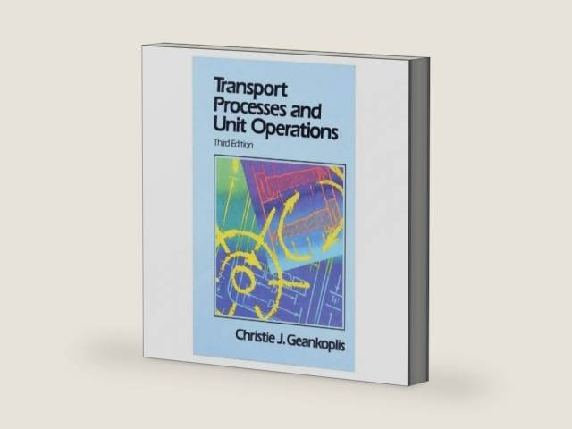 Transport Processes and Unit Operations (3rd Edition) by Christie J. Geankoplis | barcode:9780139304392 | source:'9780139304392-right-three-quarter.jpg