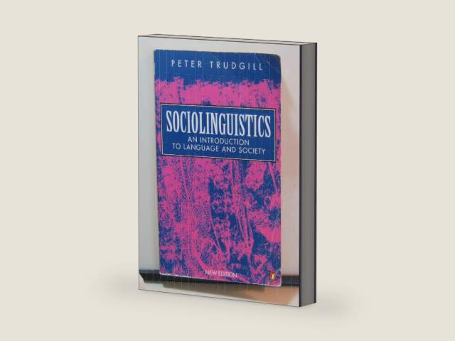 Sociolinguistics: An Introduction to Language and Society; Third Edition by Peter Trudgill | barcode:9780140239263 | source:'9780140239263-right-three-quarter.jpg