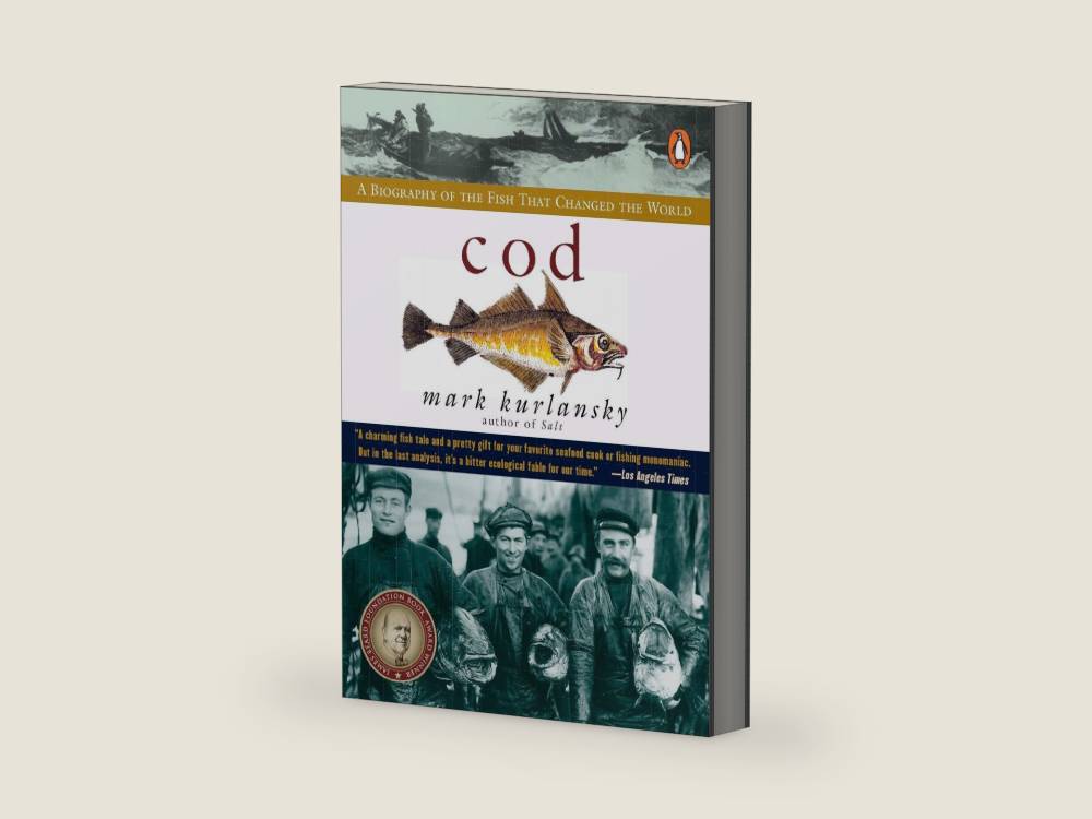 Cod: A Biography of the Fish that Changed the World by Mark Kurlansky | barcode:9780140275018 | source:'9780140275018-right-three-quarter.jpg
