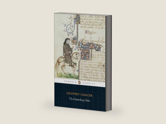 The Canterbury Tales (original-spelling Middle English edition) (Penguin Classics) by Geoffrey Chaucer | barcode:9780140422344 | source:'9780140422344-right-three-quarter.jpg