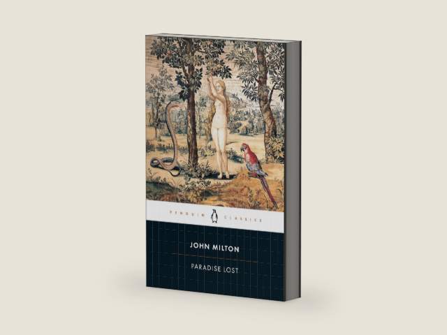 Paradise Lost (Penguin Classics) by John Milton | barcode:9780140424393 | source:'9780140424393-right-three-quarter.jpg