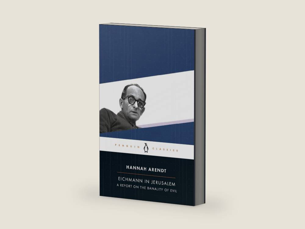 Eichmann in Jerusalem: A Report on the Banality of Evil (Penguin Classics) by Hannah Arendt | barcode:9780143039884 | source:'9780143039884-right-three-quarter.jpg