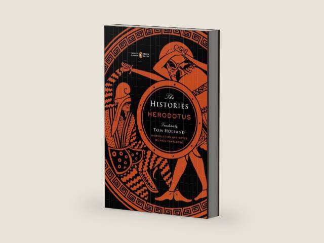 The Histories: (Penguin Classics Deluxe Edition) by Herodotus | barcode:9780143107545 | source:'9780143107545-right-three-quarter.jpg