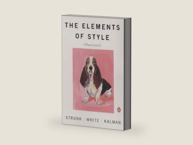 The Elements of Style [Illustrated] by William Strunk Jr. | barcode:9780143112723 | source:'9780143112723-right-three-quarter.jpg