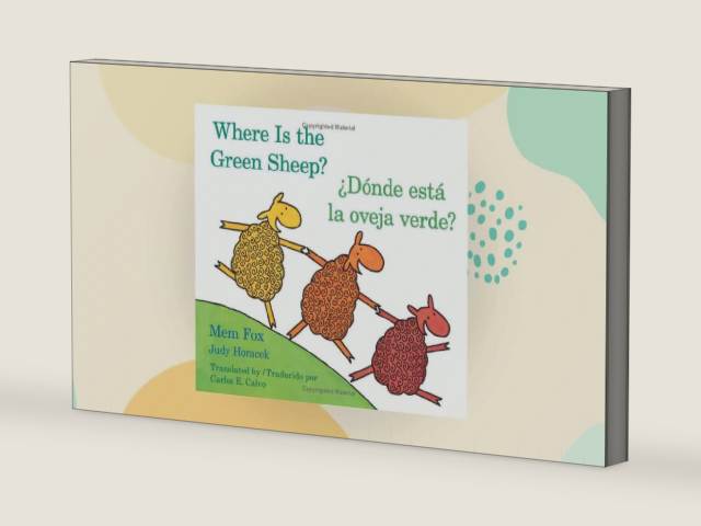 Where Is the Green Sheep?: A Peaceful Story About a Search with Sleepy Rhymes by Mem Fox | barcode:9780152067045 | source:'9780152067045-right-three-quarter.jpg