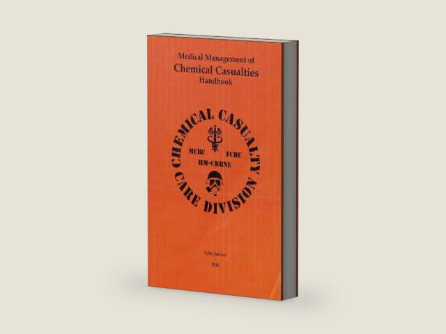 Medical Management of Chemical Casualties Handbook by U.S. Army Medical Research Institute | barcode:9780160925375 | source:'9780160925375-right-three-quarter.jpg