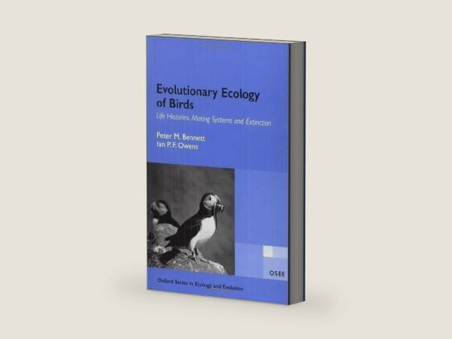 Evolutionary Ecology of Birds: Life Histories, Mating Systems and Extinction (Oxford Series in Ecology and Evolution) by Peter M. Bennett | barcode:9780191592928 | source:'9780191592928-right-three-quarter.jpg