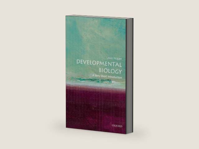 Developmental Biology: A Very Short Introduction (Very Short Introductions) by Lewis Wolpert | barcode:9780191620577 | source:'9780191620577-right-three-quarter.jpg