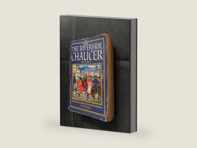 The Riverside Chaucer by Geoffrey Chaucer | barcode:9780192821096 | source:'9780192821096-right-three-quarter.jpg