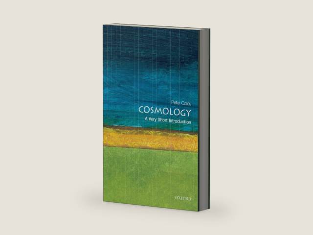 Cosmology: A Very Short Introduction by Peter Coles | barcode:9780192854162 | source:'9780192854162-right-three-quarter.jpg