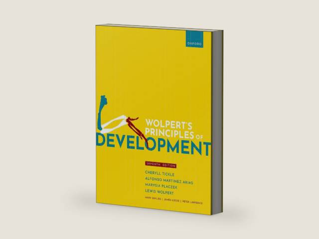 Wolpert's Principles of Development by Lewis Wolpert | barcode:9780192896612 | source:'9780192896612-right-three-quarter.jpg