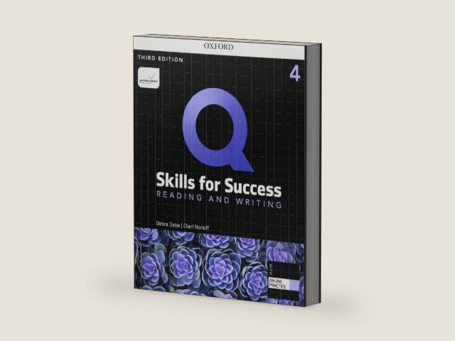 Q Skills for Success Reading and Writing, 4th Level 3rd Edition Student book and IQ Online Access by Varios Autores | barcode:9780194903950 | source:'9780194903950-right-three-quarter.jpg