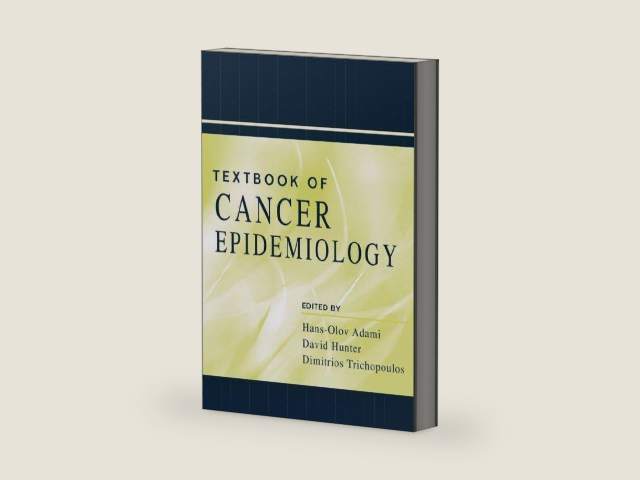 A Textbook of Cancer Epidemiology by Adami | barcode:9780195109696 | source:'9780195109696-right-three-quarter.jpg
