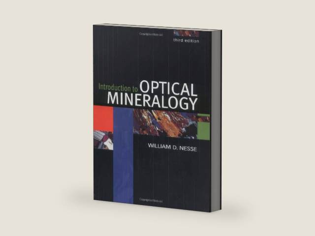 Introduction to Optical Mineralogy by William D. Nesse | barcode:9780195149104 | source:'9780195149104-right-three-quarter.jpg