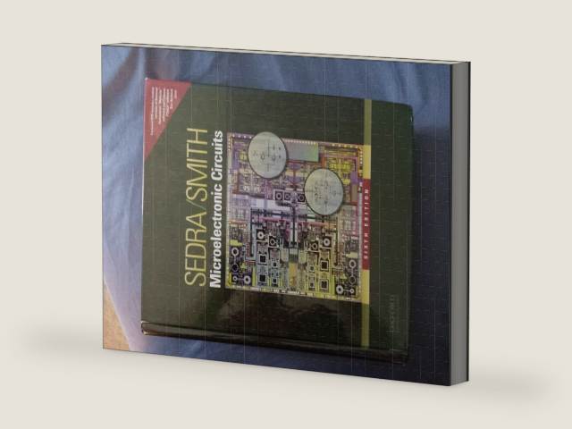 Microelectronic Circuits (Oxford Series in Electrical & Computer Engineering) by Adel S. Sedra | barcode:9780195323030 | source:'9780195323030-right-three-quarter.jpg
