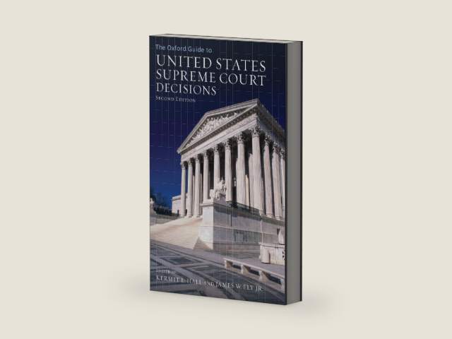 The Oxford Guide to United States Supreme Court Decisions by Kermit Hall | barcode:9780195379396 | source:'9780195379396-right-three-quarter.jpg