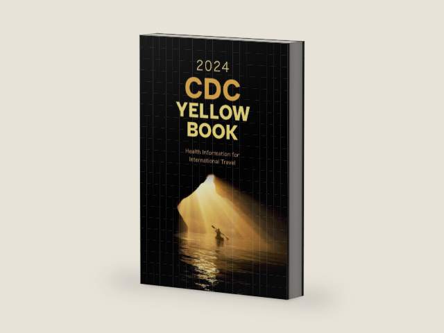 CDC Yellow Book 2024: Health Information for International Travel by Centers for Disease Control and Prevention (CDC) | barcode:9780197570944 | source:'9780197570944-right-three-quarter.jpg