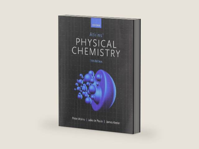 Atkins' Physical Chemistry 11e by Peter Atkins | barcode:9780198769866 | source:'9780198769866-right-three-quarter.jpg