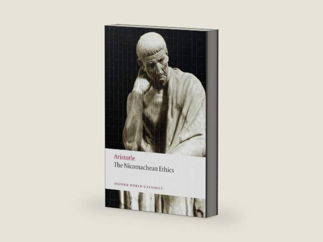 The Nicomachean Ethics (Oxford World's Classics) by Aristotle | barcode:9780199213610 | source:'9780199213610-right-three-quarter.jpg