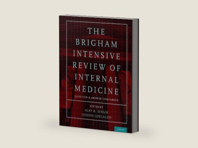 The Brigham Intensive Review of Internal Medicine Question and Answer Companion by Joseph Loscalzo | barcode:9780199358496 | source:'9780199358496-right-three-quarter.jpg