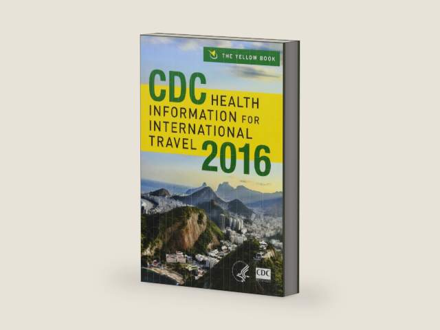 CDC Health Information for International Travel 2016 by Centers for Disease Control and Prevention Centers for Disease Control and Prevention | barcode:9780199379156 | source:'9780199379156-right-three-quarter.jpg