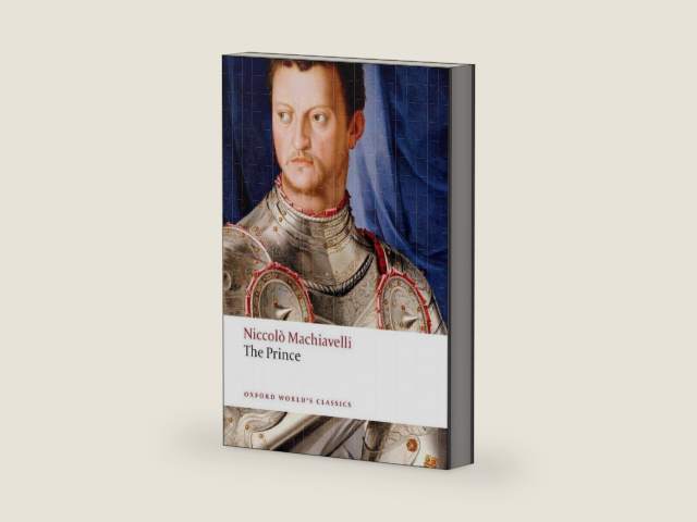 The Prince (Oxford World's Classics) by Niccoló Machiavelli | barcode:9780199535699 | source:'9780199535699-right-three-quarter.jpg