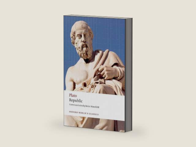 Republic (Oxford World's Classics) by Plato | barcode:9780199535767 | source:'9780199535767-right-three-quarter.jpg