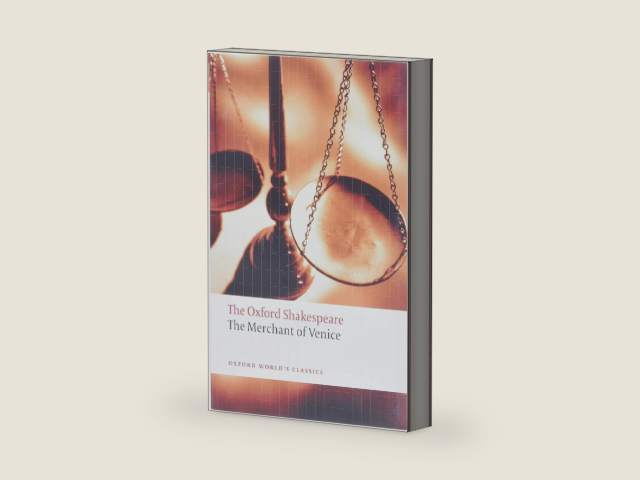 The Oxford Shakespeare: The Merchant of Venice (Oxford World's Classics: The Oxford Shakespeare) by William Shakespeare | barcode:9780199535859 | source:'9780199535859-right-three-quarter.jpg
