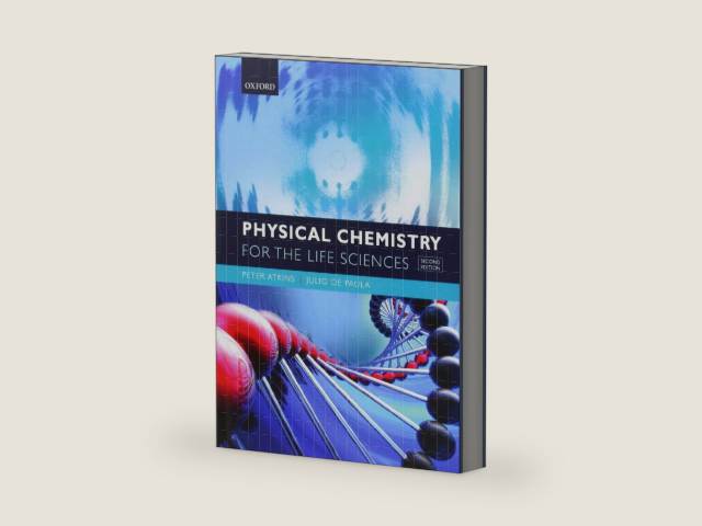 Physical Chemistry for the Life Sciences by Peter Atkins | barcode:9780199564286 | source:'9780199564286-right-three-quarter.jpg