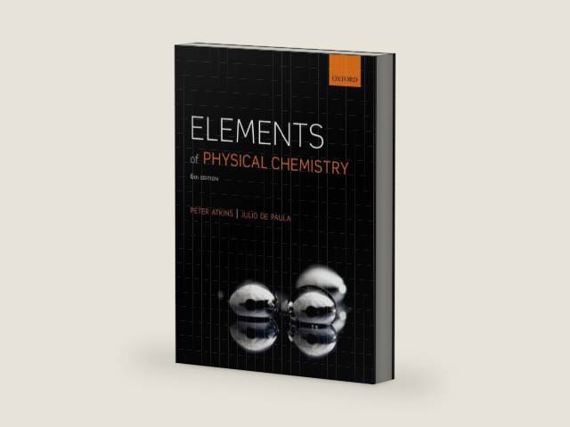 Elements of Physical Chemistry by Peter Atkins | barcode:9780199608119 | source:'9780199608119-right-three-quarter.jpg