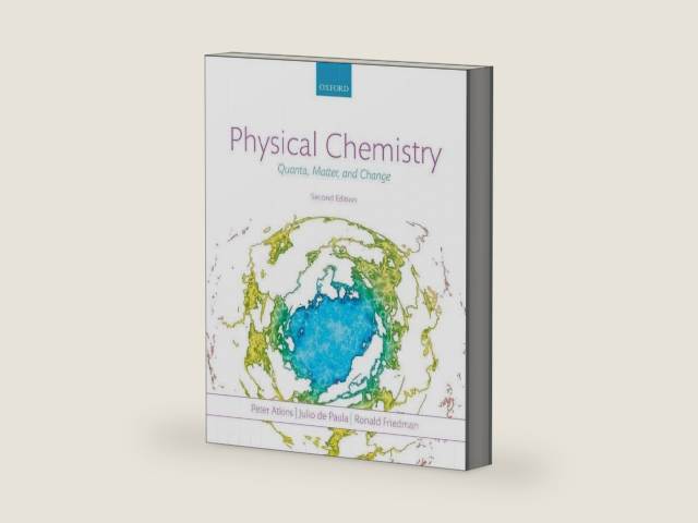 Physical Chemistry: Quanta, Matter, and Change by Peter Atkins | barcode:9780199609819 | source:'9780199609819-right-three-quarter.jpg
