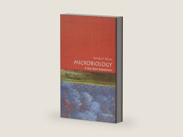 Microbiology: A Very Short Introduction by Nicholas P. Money | barcode:9780199681686 | source:'9780199681686-right-three-quarter.jpg