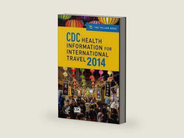 CDC Health Information for International Travel 2014: The Yellow Book by Centers for Disease Control and Prevention | barcode:9780199948499 | source:'9780199948499-right-three-quarter.jpg
