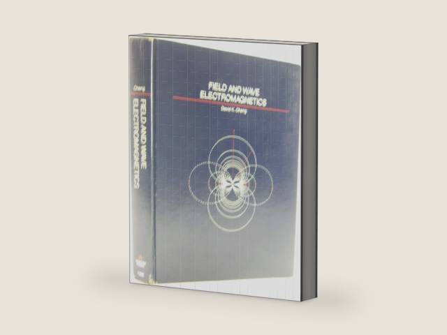 Field & Wave Electromagnetics (Addison-Wesley Series in Electrical Engineering) by David K. Cheng | barcode:9780201012392 | source:'9780201012392-right-three-quarter.jpg