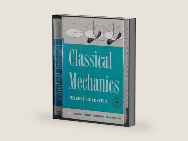 Classical Mechanics by Goldstein, Herbert (1950) Hardcover by Herbert Goldstein | barcode:9780201025101 | source:'9780201025101-right-three-quarter.jpg