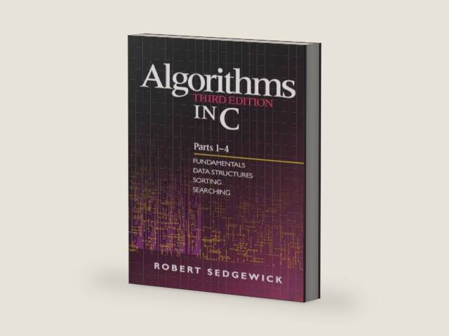 Algorithms in C, Parts 1-4: Fundamentals, Data Structures, Sorting, Searching by Robert Sedgewick | barcode:9780201314526 | source:'9780201314526-right-three-quarter.jpg