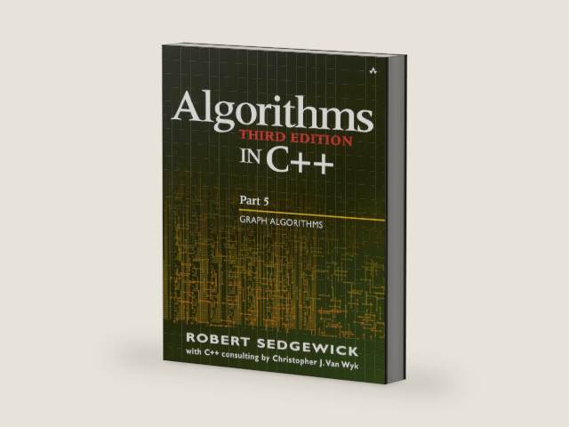 Algorithms in C++ Part 5: Graph Algorithms by Robert Sedgewick | barcode:9780201361186 | source:'9780201361186-right-three-quarter.jpg