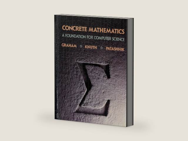 Concrete Mathematics: A Foundation for Computer Science (2nd Edition) by Ronald Graham | barcode:9780201558029 | source:'9780201558029-right-three-quarter.jpg